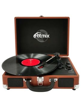 Проигрыватель винила Ritmix LP-160B Brown
