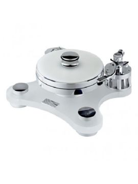 Виниловый проигрыватель Transrotor ZET 1 Matt White (матовый белый) с тонармом Rega RB 880, MC головкой Transrotor Merlo, Блоком питания Konstant M1 Reference и прижимным диском