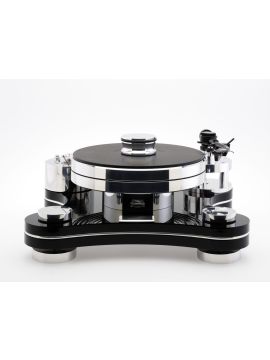 Виниловый проигрыватель Transrotor ZET 3 Black (Черный) с тонармом Rega RB 880, MC головкой Transrotor Merlo, Блоком питания Konstant M1 Reference и прижимным диском