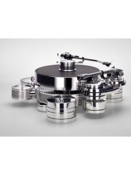 Виниловый проигрыватель Transrotor ALTO TMD с тонармом Rega RB 880, MC головкой Transrotor Cantare, Блоком питания Konstant EINS и прижимным диском