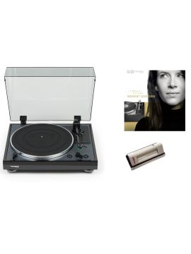 Комплект Thorens TD 102 A black + CLEANING VELVET + LP Margriet Sjoerdsma – A Tribute To Eva Cassidy