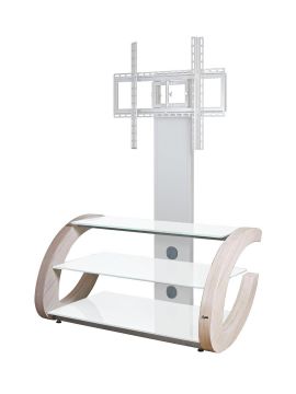 Подставка Akur GROSS PS 1000 (белый+ матовое стекло + белый)