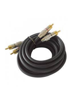 Кабель межблочный аудио Dynavox Cinchkabel Stereo 2.0m (204013)