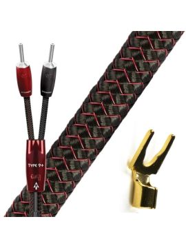Кабель акустический AudioQuest Type 9 + DBS FR-SPADEG (2.5 м)
