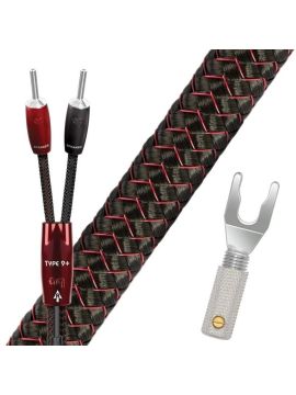 Кабель акустический AudioQuest Type 9 + DBS FR-SPADES (2.5 м)