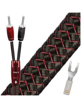 Кабель акустический AudioQuest Type 9 FR-SPADES (4.0 м)