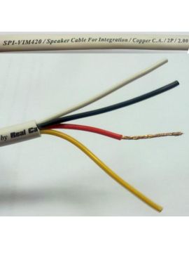 Акустический кабель Real Cable SPI-VIM420B 4x2.0 mm2 м/кат (катушка 70м)