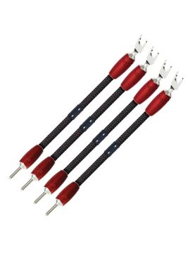 Перемычка AudioQuest Jupiter BiWire Jumpers PSS Banana/Spade Gold (4 х 0.25 м)