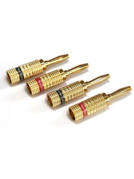 Разъемы NorStone Banana Plugs gold