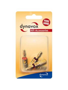 Разъем Dynavox BANANA RED/BLACK (205095)