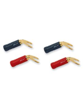 Разъем QED 1890 Screwloc Plastic Spade (4 шт.)