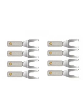 Разъем Wire World Set of 8 Uni-Term Silver Spades w/Sockets