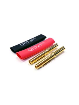 Разъем QED Airloc Mini Banana Plug/100 black-red (QE1610)