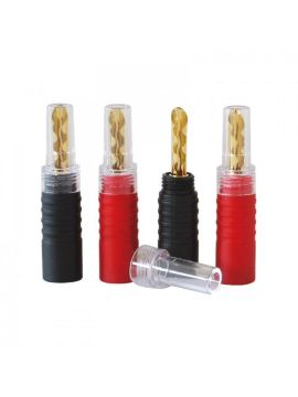 Разъём Dynavox Banana Red/Black (203331) комплект