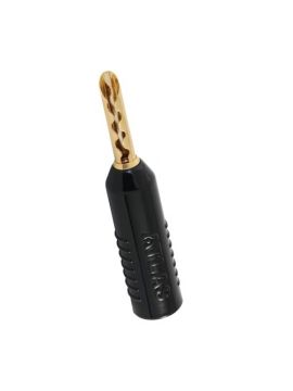 Разъем Atlas Achromatic Gold Z Plug Crimp - Black