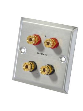 Dynavox настенная консоль с 2 парами аудио коннекторов (205099)