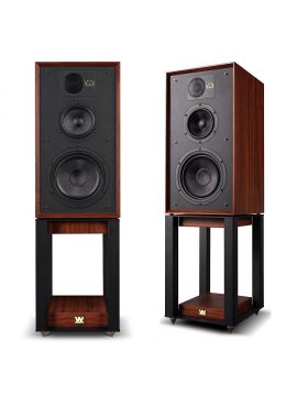 Полочная акустика Wharfedale 85th Anniversary Linton Mahogany со стойками