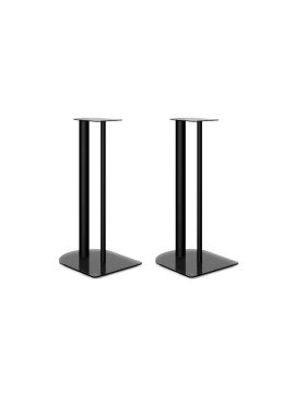 Стойки под акустику MD 203-700 (черный/дымчатое стекло)