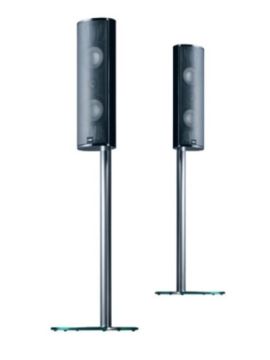 Стойки под акустику Canton LS 250.2 black/silver