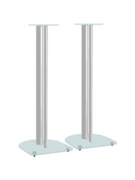 Стойки под акустику MD 203-900 (серебро/матовое стекло)
