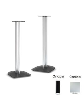 Стойки под акустику MD 203-900 (черный/матовое стекло)