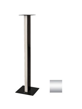 Стойки под акустику Akur AC-802 (серебро + беленый дуб)