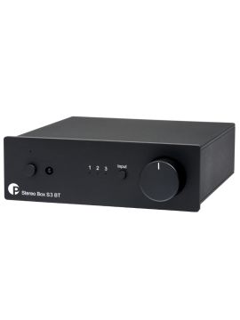 Интегральный усилитель Pro-Ject Stereo Box S3 BT Black