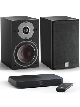 Комплект Dali Oberon 1 C Black Ash + Sound Hub Compact