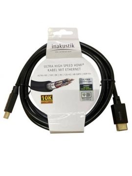 HDMI кабель In-Akustik White Ultra High Speed HDMI, 1.5m #3139910015