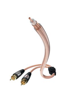 Кабель межблочный In-Akustik Star Audio Cable Y-Sub RCA-2RCA, 3.0m #0030823
