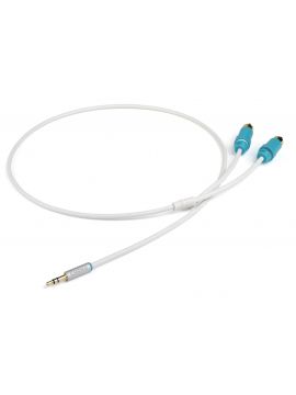 Кабель межблочный аудио Chord Company C-Jack 3.5mm Stereo to 2RCA 0.75m