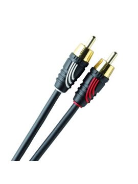 Кабель межблочный QED 5036 Profile Stereo Phono to Phono 5.0m