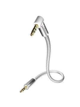 Кабель межблочный In-Akustik Premium MP3 Audio Cable 90° 3.5 Phone plug 0.5m #004104005