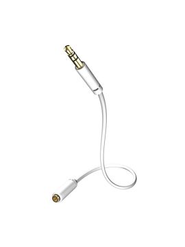 Кабель межблочный In-Akustik Star MP3 Audio Cable (M-F) 3.5mm Phone plug (m)<>3.5 Phone plug (F) 5.0m #00310505