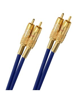 Кабель межблочный аудио Oehlbach PERFORMANCE NF 1 Master Set 1 x 2.0m blue (D1C2035)