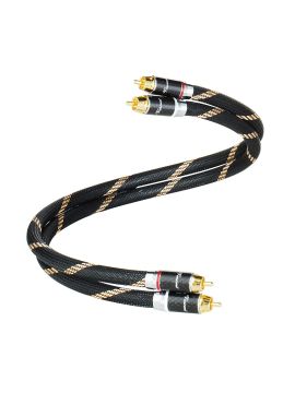 Кабель межблочный Vincent RCA/Cinch-Cable 2x1.0m (aluminium case)