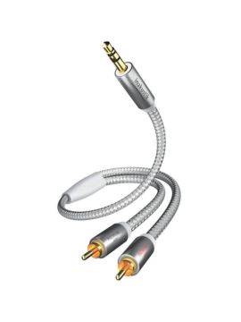 Кабель межблочный In-Akustik Premium MP3 3.5mm <> 2RCA 1.5m #004100015