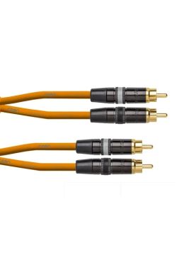 Кабель аудио Cordial CEON DJ RCA 0,6 O