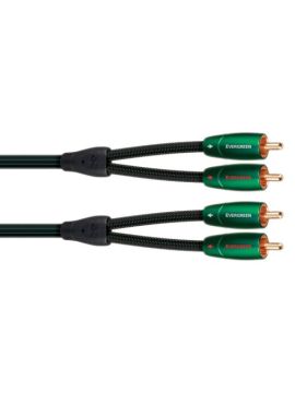 Кабель межблочный аудио AudioQuest Evergreen 1.5m (RCA-RCA)