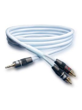 Кабель межблочный Supra BiLine-MP 1.0m (Ice Blue)