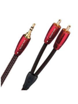 Кабель межблочный аудио AudioQuest Golden Gate 2.0m (3.5mm-RCA)