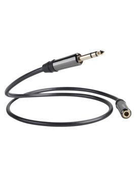 Кабель для наушников QED 7305 Performance Headphone EXT Cable (6.35mm) 1.5m