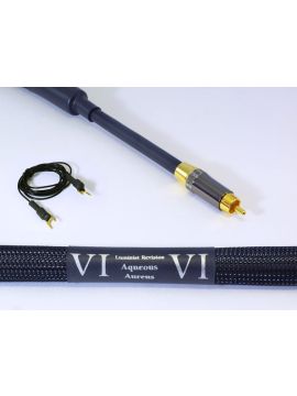 Кабель межблочный фоно Purist Audio Design Aqueous Aureus Phono RCA-RCA 1.2m Luminist Revision