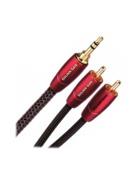 Кабель межблочный аудио AudioQuest Golden Gate 1.0m (3.5mm-RCA)