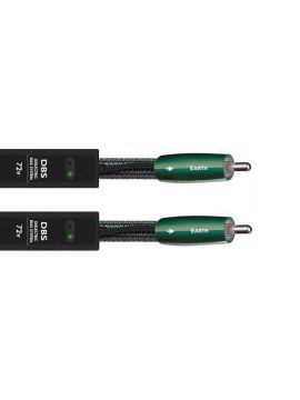Кабель межблочный аудио AudioQuest Earth RCA-RCA 0.75m