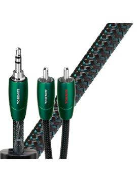 Межблочный аудио кабель AudioQuest Yosemite 3.5mm-2RCA, 1.5 м