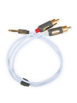 Кабель межблочный аудио Supra MP-Cable MINI PLUG-2RCA, 0.5м