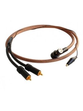 Кабель межблочный Zavfino The Cove Phono Cable w/24K Right Angle DIN-RCA (1.2M)