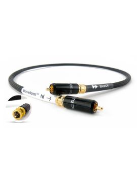 дубль Кабель межблочный аудио Tellurium Q Black WAVEFORM HF Digital RCA / BNC 2.0m
