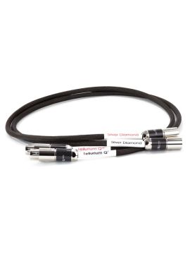 Кабель межблочный аудио Tellurium Q Silver Diamond XLR 1.5m